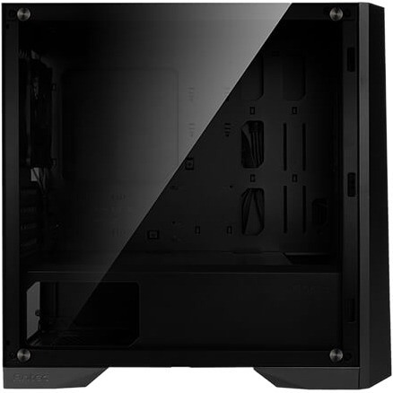 Antec DP301M Computer Case - Micro ATX Motherboard Supported - Midi Tower - Tempered Glass - Black