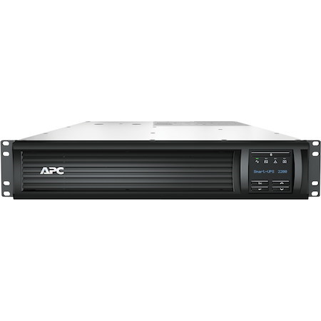 APC Smart-UPS, Line Interactive, 2200VA, Rackmount 2U, 120V, 6x NEMA 5-15R+2x NEMA 5-20R outlets, SmartSlot, AVR, LCD, W/L5-20P