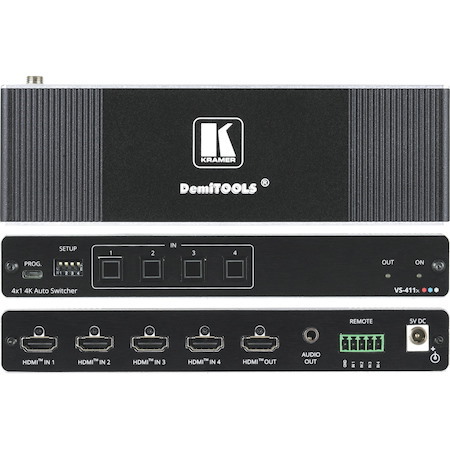 Kramer VS-411X 4x1 4K HDR HDMI Auto Switcher