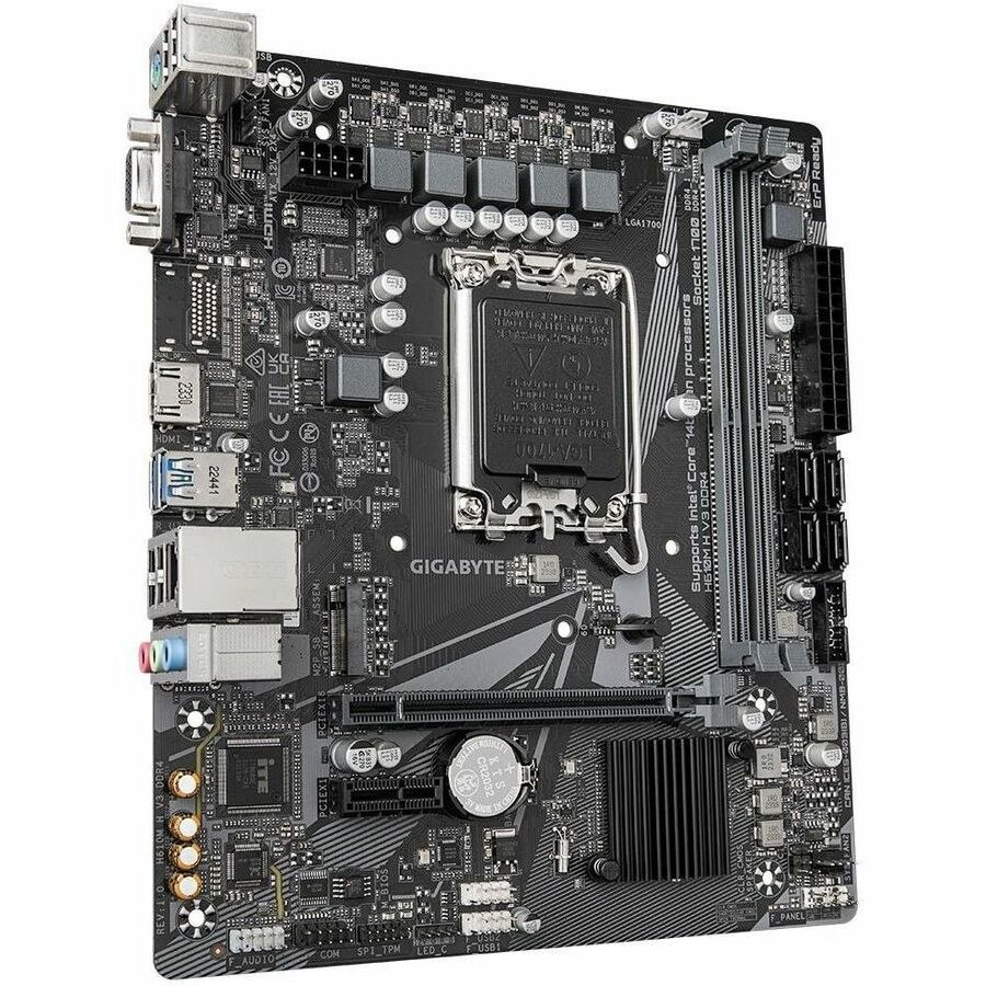 GIGABYTE Ultra Durable H610M H V3 DDR4 Desktop Motherboard - Intel H610 Chipset - Socket LGA-1700 - Micro ATX