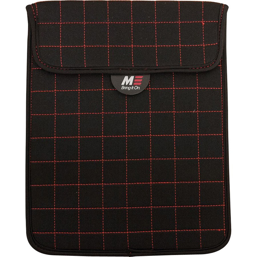 Mobile Edge Neogrid Carrying Case (Sleeve) for 10" Apple iPad - Black, Red