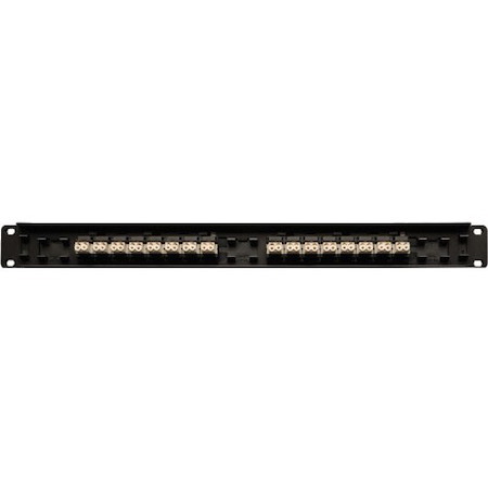 Eaton Tripp Lite Series 16-Port Fiber Patch Panel, 1U (LC/LC), Multimode or Singlemode
