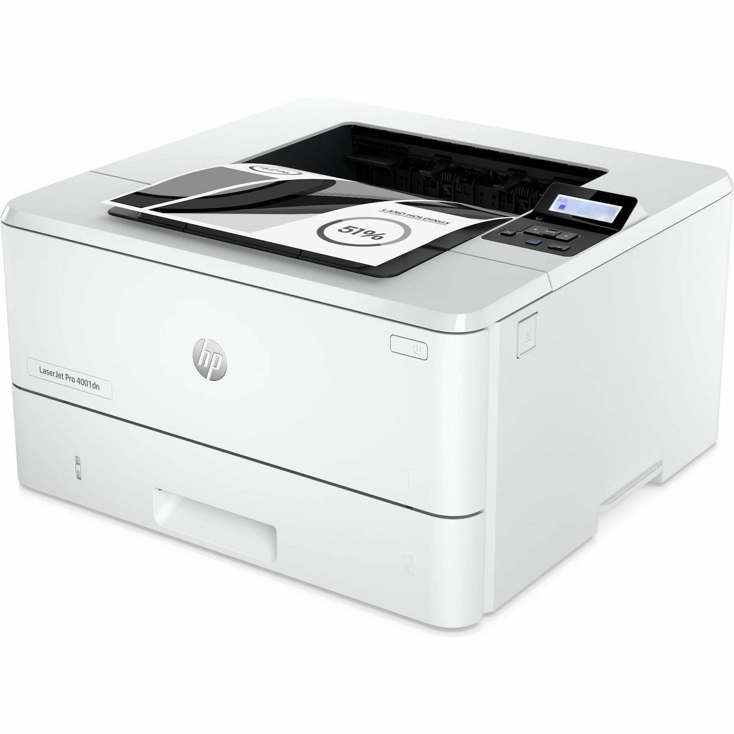 HP LaserJet Pro 4001 4001dn Desktop Wired Laser Printer - Monochrome