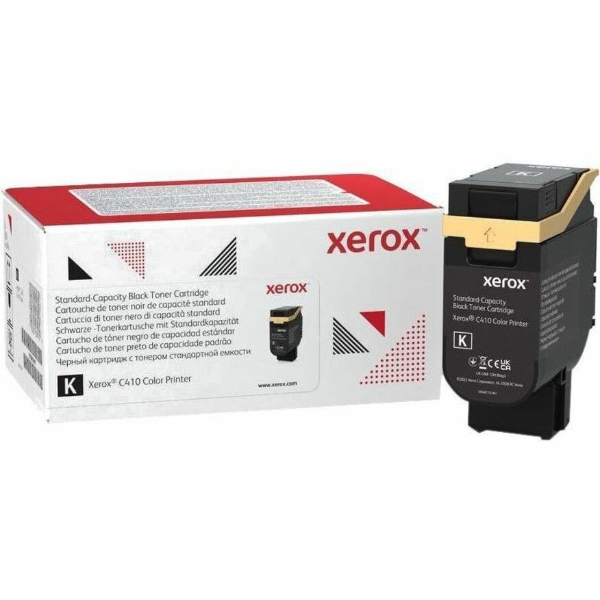 Xerox Genuine XeroxÂ&reg; C410 Color Printer&acirc;&euro;/&acirc;&euro;VersaLinkÂ&reg; C415 Color Multifunction Printer Black Standard capacity Toner Cartridge (2400 Pages) - 006R04677