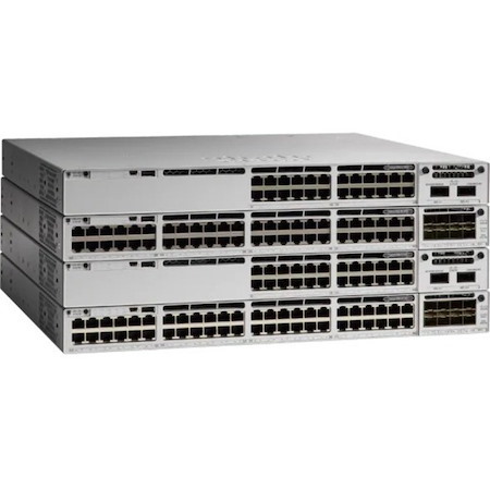 Cisco Catalyst 9300 C9300-48H 48 Ports Manageable Ethernet Switch - Gigabit Ethernet - 10/100/1000Base-T