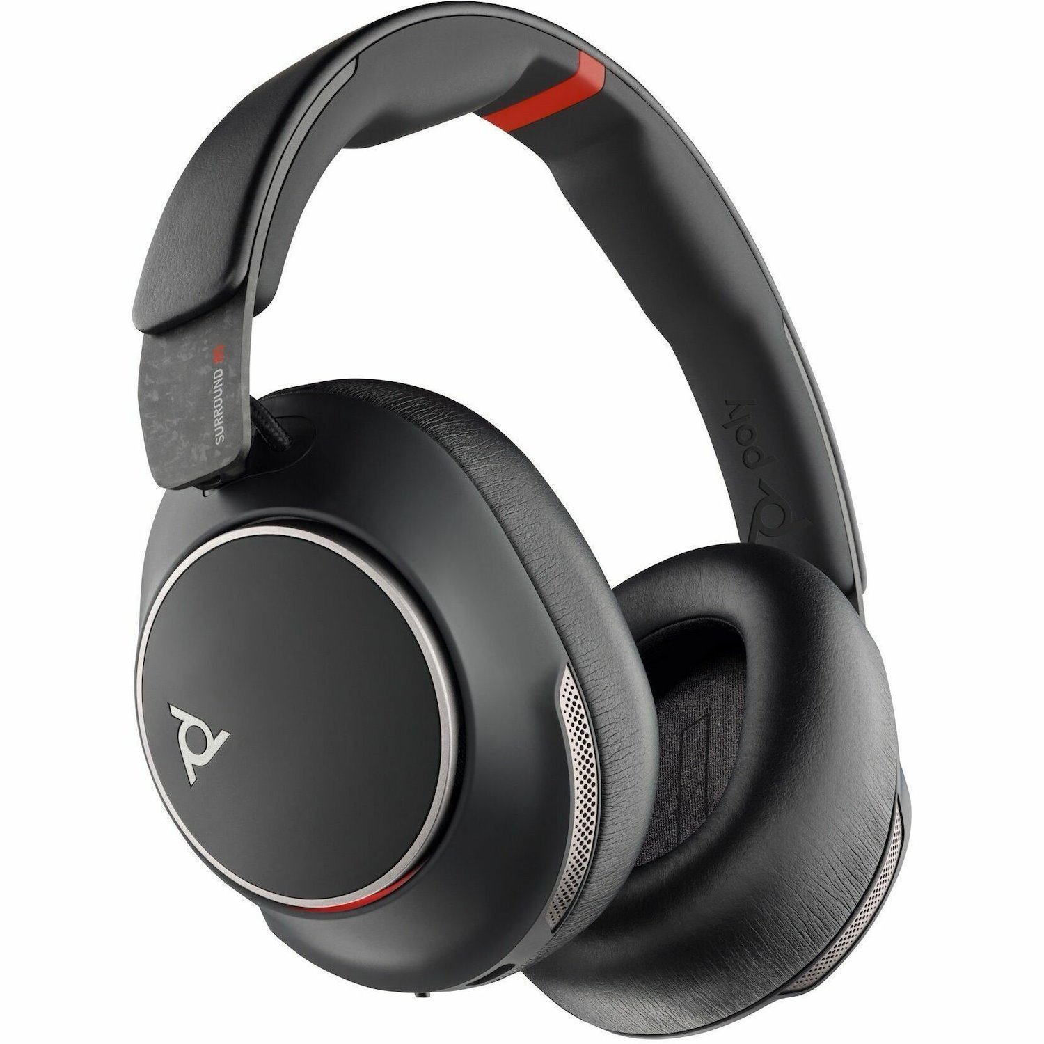 Poly Voyager Surround 85 UC Wired/Wireless Over-the-head, Over-the-ear Stereo Headset - Black