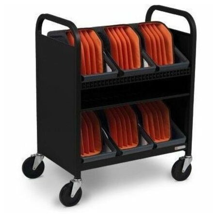 Bretford CUBE Transport Cart with Caddies - TVCT30CAD