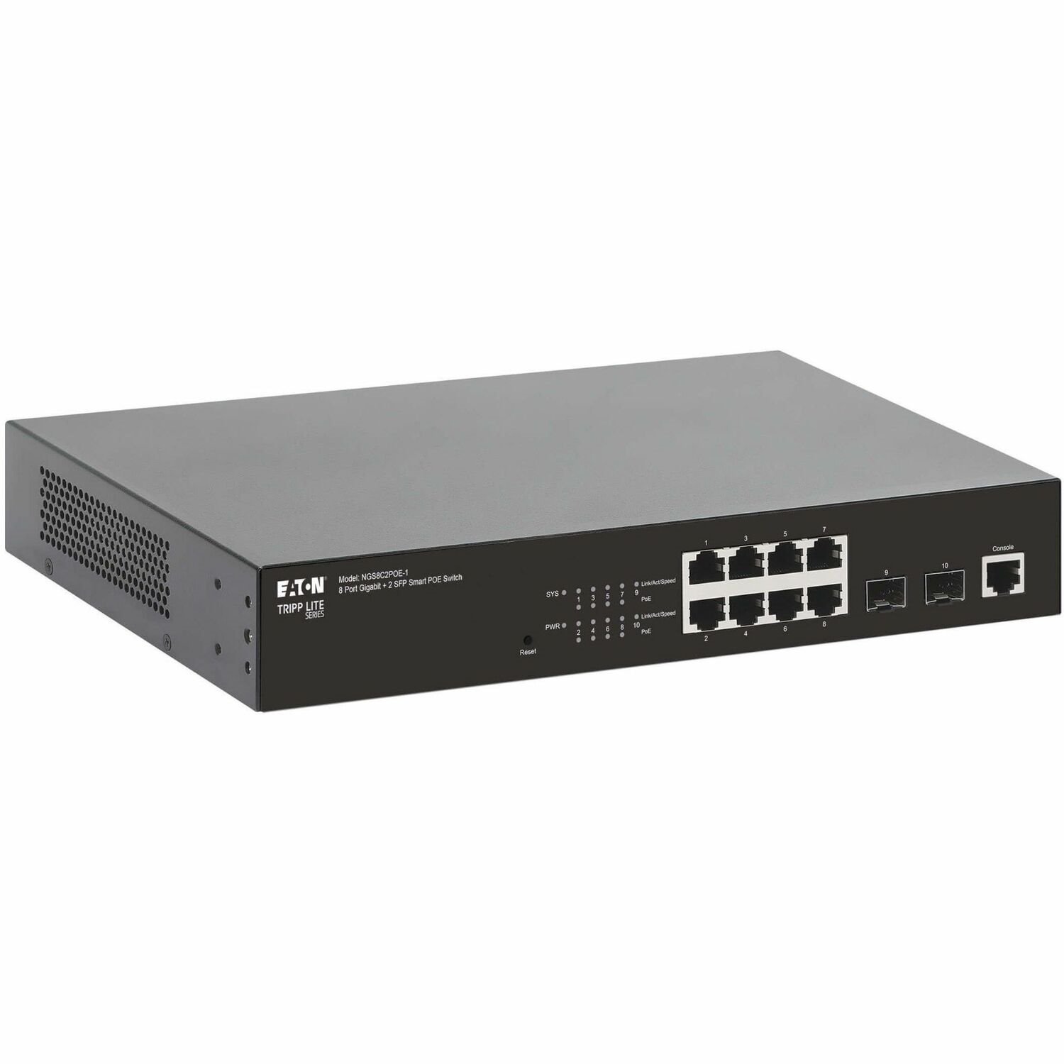 Tripp Lite series NGS8C2POE-1 Ethernet Switch