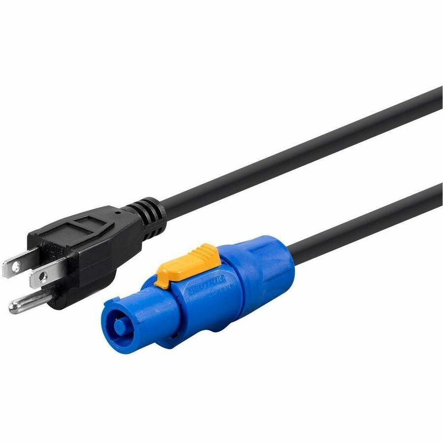 Monoprice Stage Right BY Monoprice 16 Awg Nema 5-15P To Powercon Connector 3FT