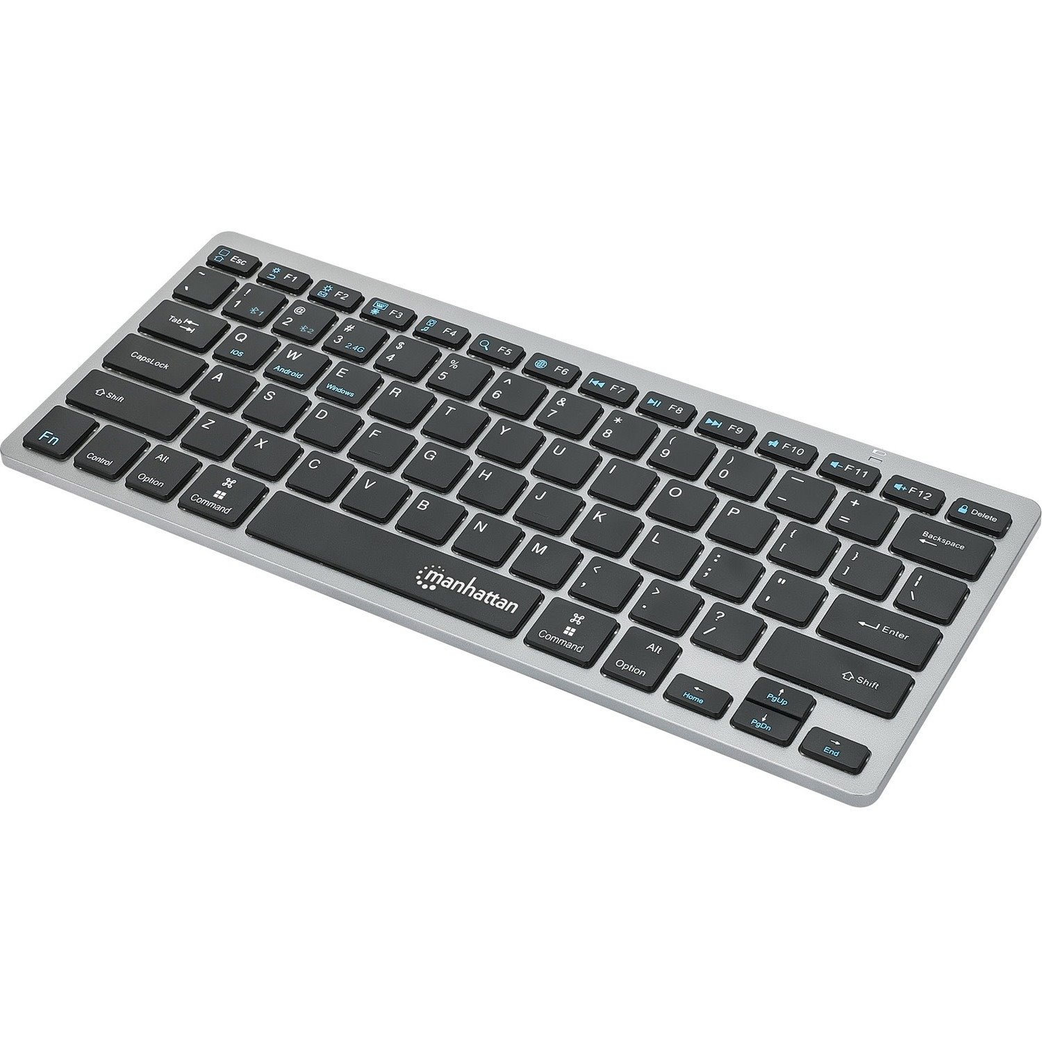 Manhattan Ultra Slim Dual-Mode Wireless Keyboard