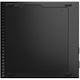 Lenovo ThinkCentre M70q Gen 3 11T30010US Desktop Computer - Intel Core i7 12th Gen i7-12700T - 16 GB - 256 GB SSD - Tiny - Black