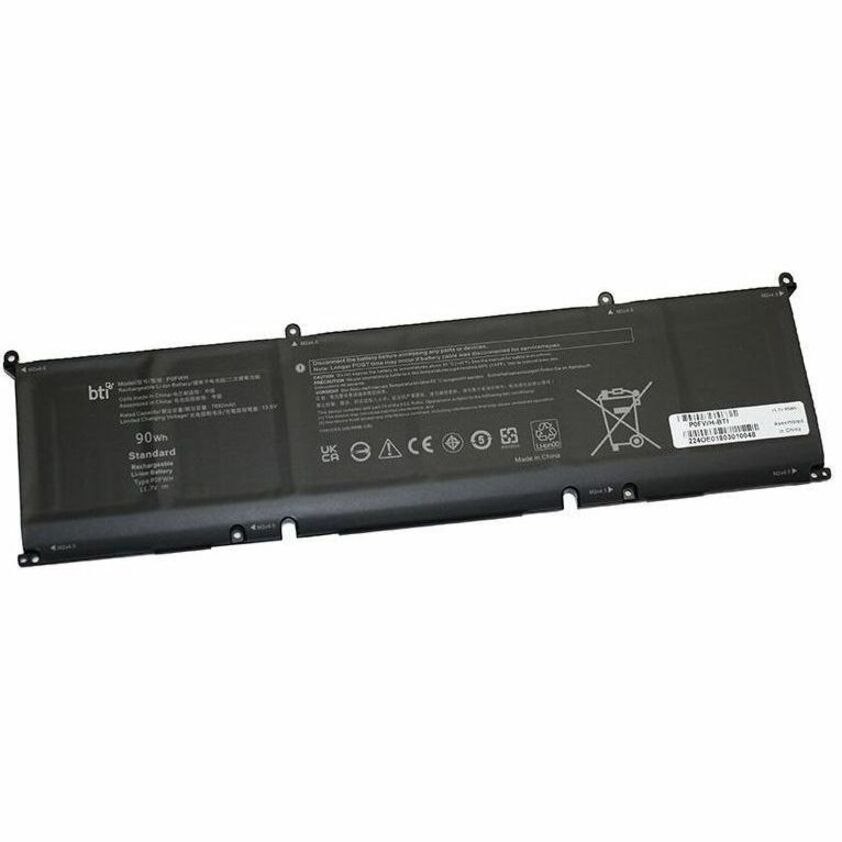 Battery Technology Bti P0fwh-Bti 6-Cell 11.7V Li-Ion Notebook Battery For Dell Inspiron 16 Plus 764
