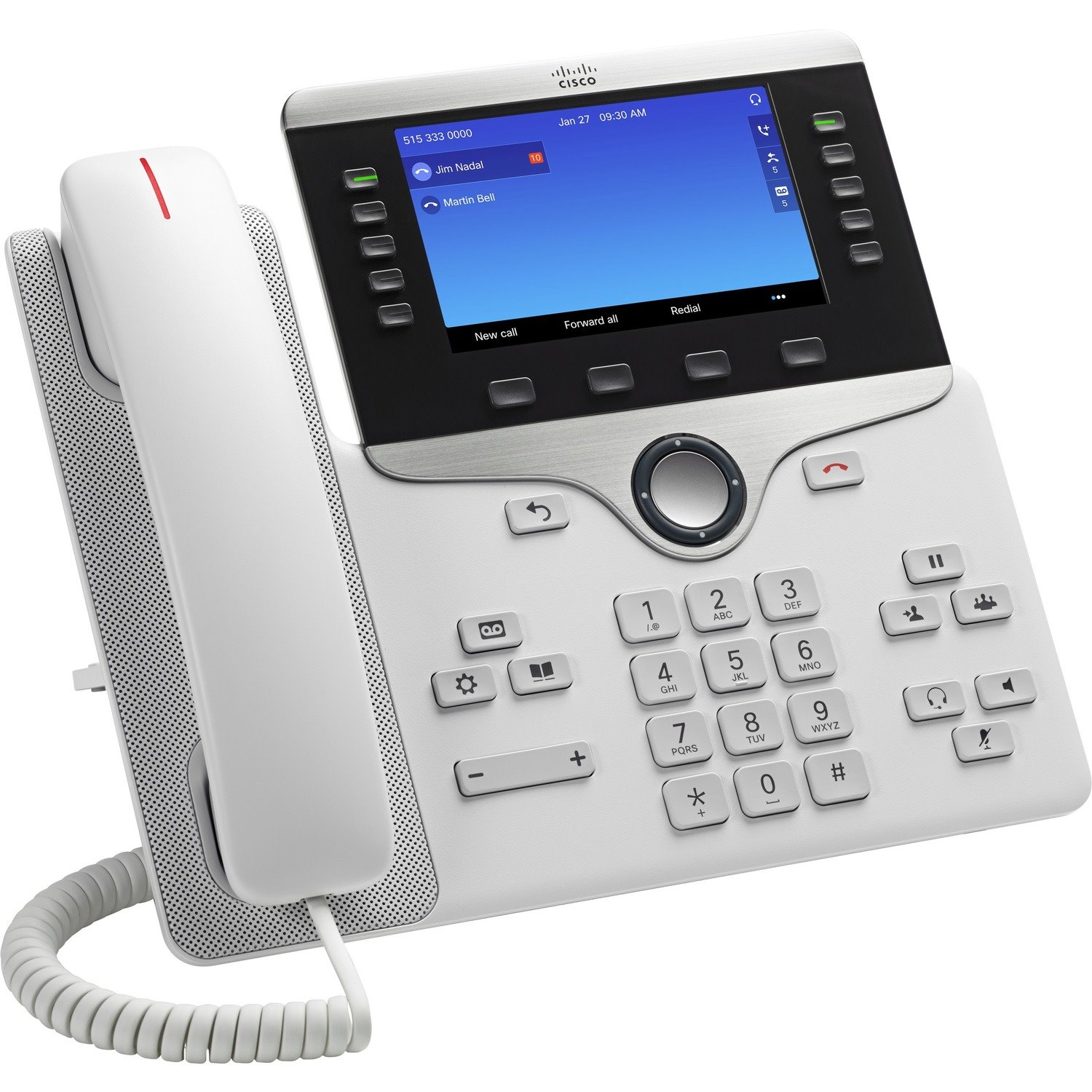 Cisco 8841 IP Phone - Wall Mountable - Black