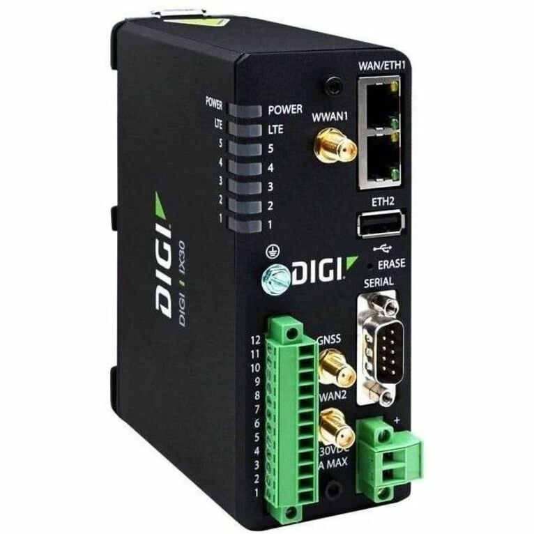 Digi IX30 2 SIM Ethernet, Cellular Modem/Wireless Router