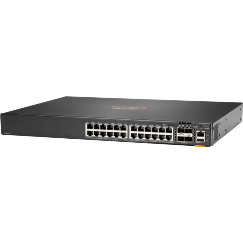 HPE CX 6200 24 Ports Manageable Layer 3 Switch - Gigabit Ethernet, 10 Gigabit Ethernet - 10/100/1000Base-T, 10GBase-X
