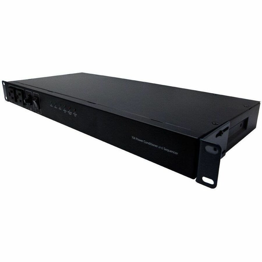 Monoprice Stage Right BY Monoprice 15A Power Conditioner And Sequencer With 8 Outlets And