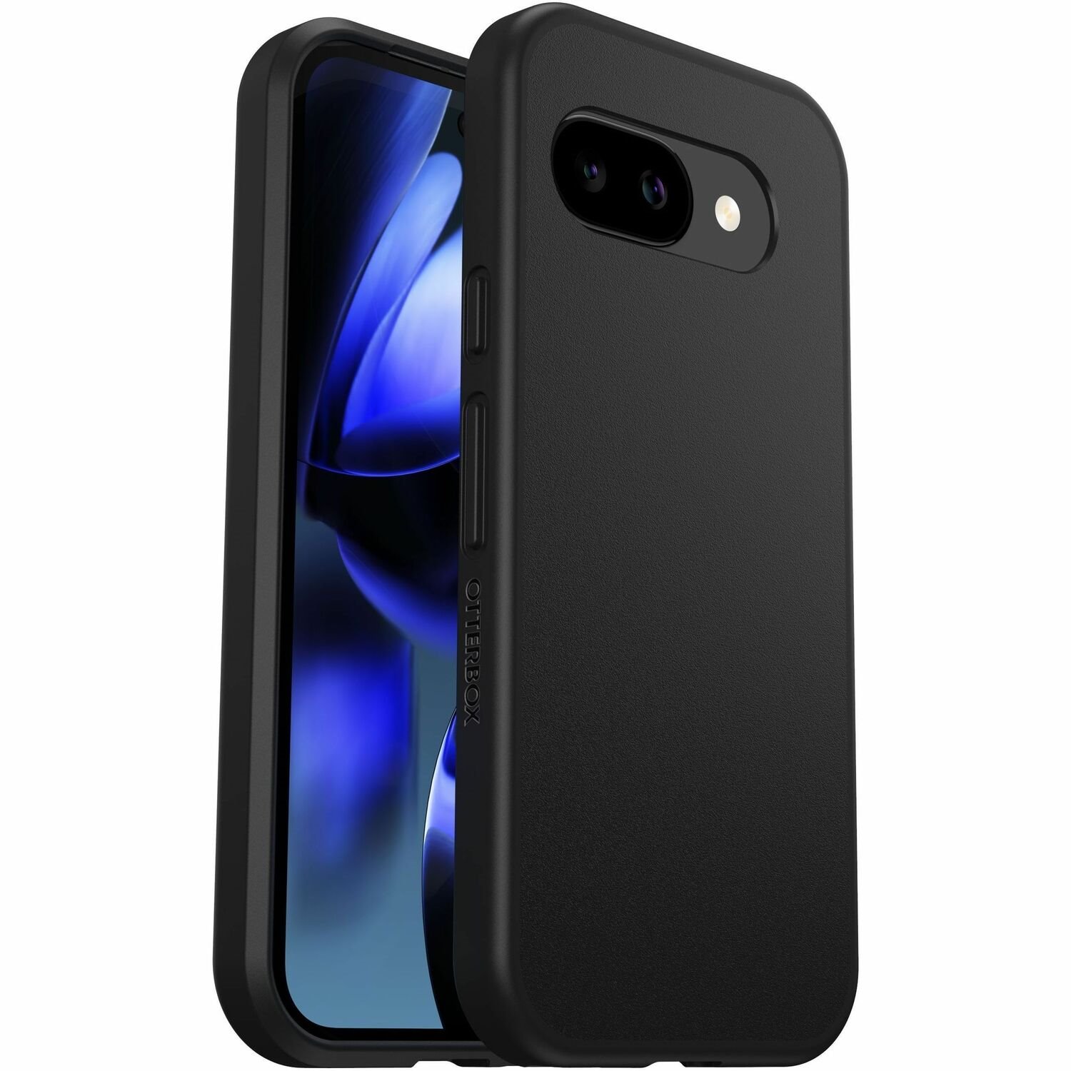 OtterBox React Case for Google Pixel 9a Smartphone - Black - 1