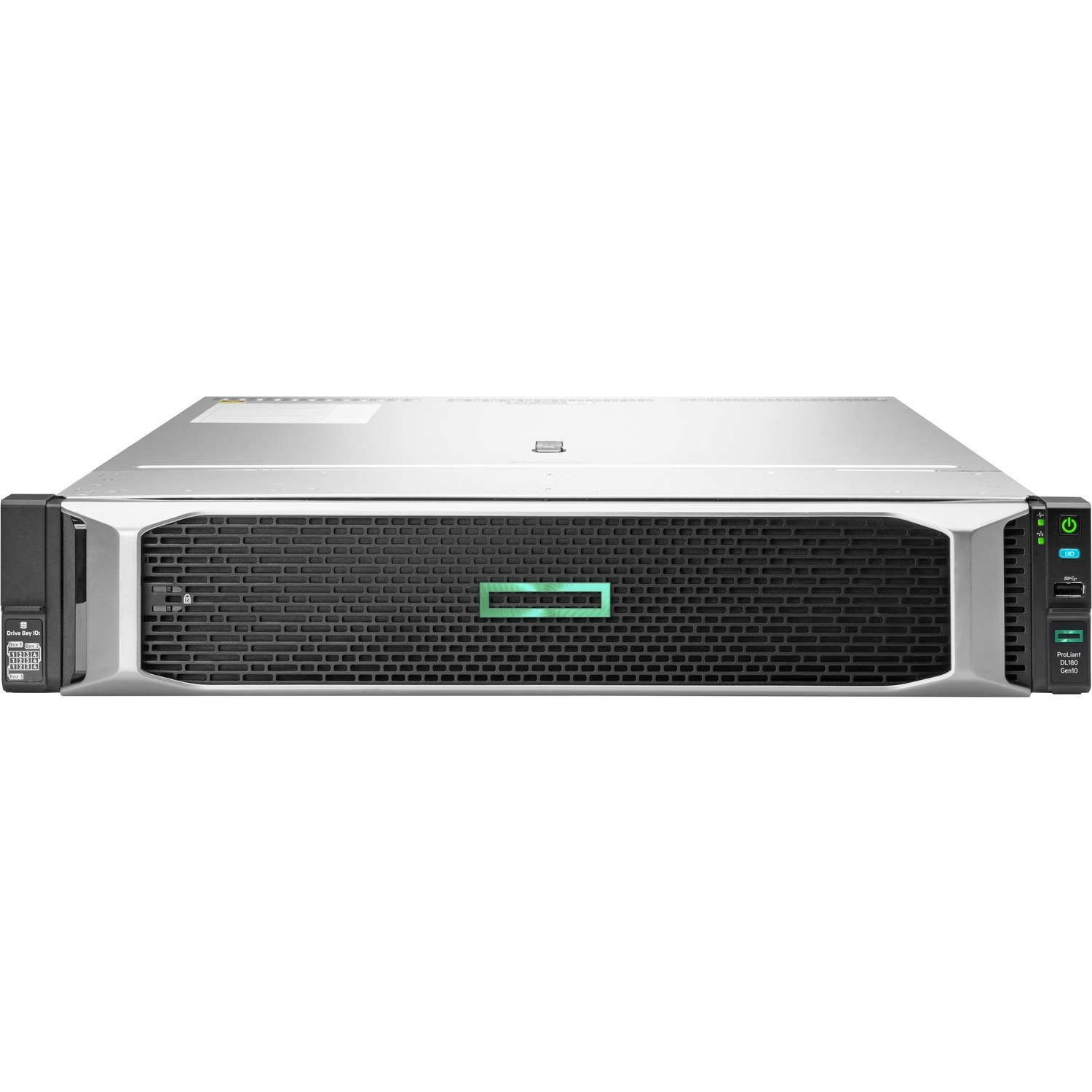 HPE ProLiant DL180 G10 2U Rack Server - 1 Xeon Silver 4208 2.10 GHz - 16 GB RAM - Serial ATA/600 Controller