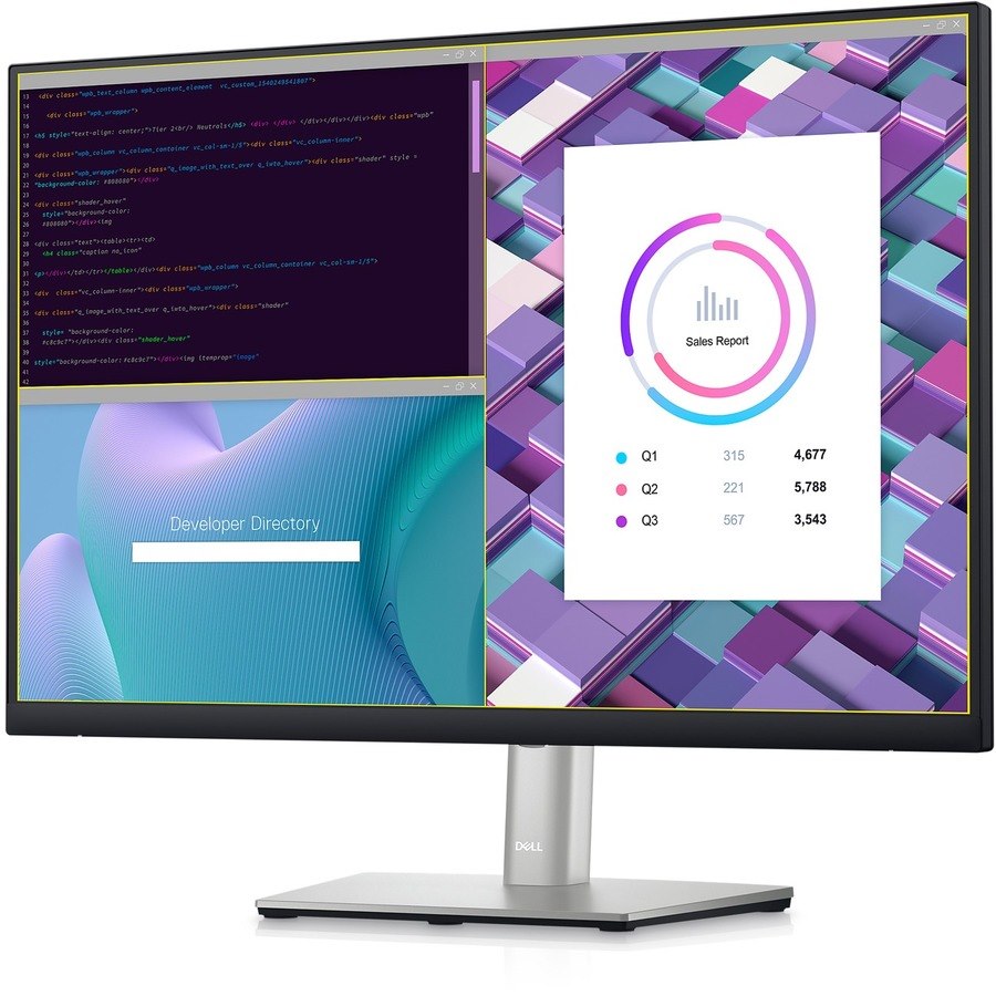 Dell P2423 24" Class WUXGA LCD Monitor - 16:10 - TAA Compliant