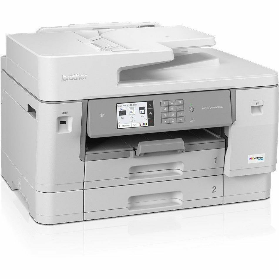 Brother Mfc-j6955dw Wired & Wireless INKvestment Tank Inkjet Multifunction Printer - Colour