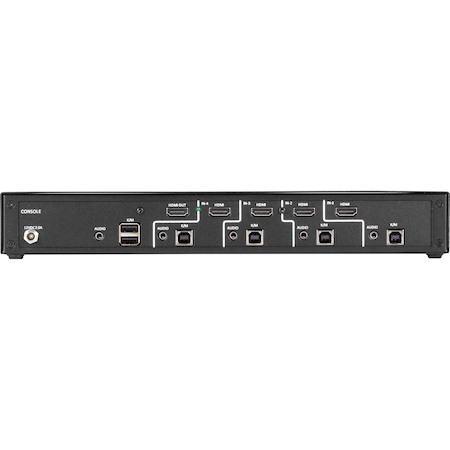 Black Box NIAP 3.0 Secure 4-Port Single-Head HDMI KVM Switch