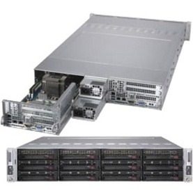 Supermicro SuperServer 6029TR-DTR Server Barebone System - 2U Rack-mountable - Socket P LGA-3647 - 2 x Processor Support