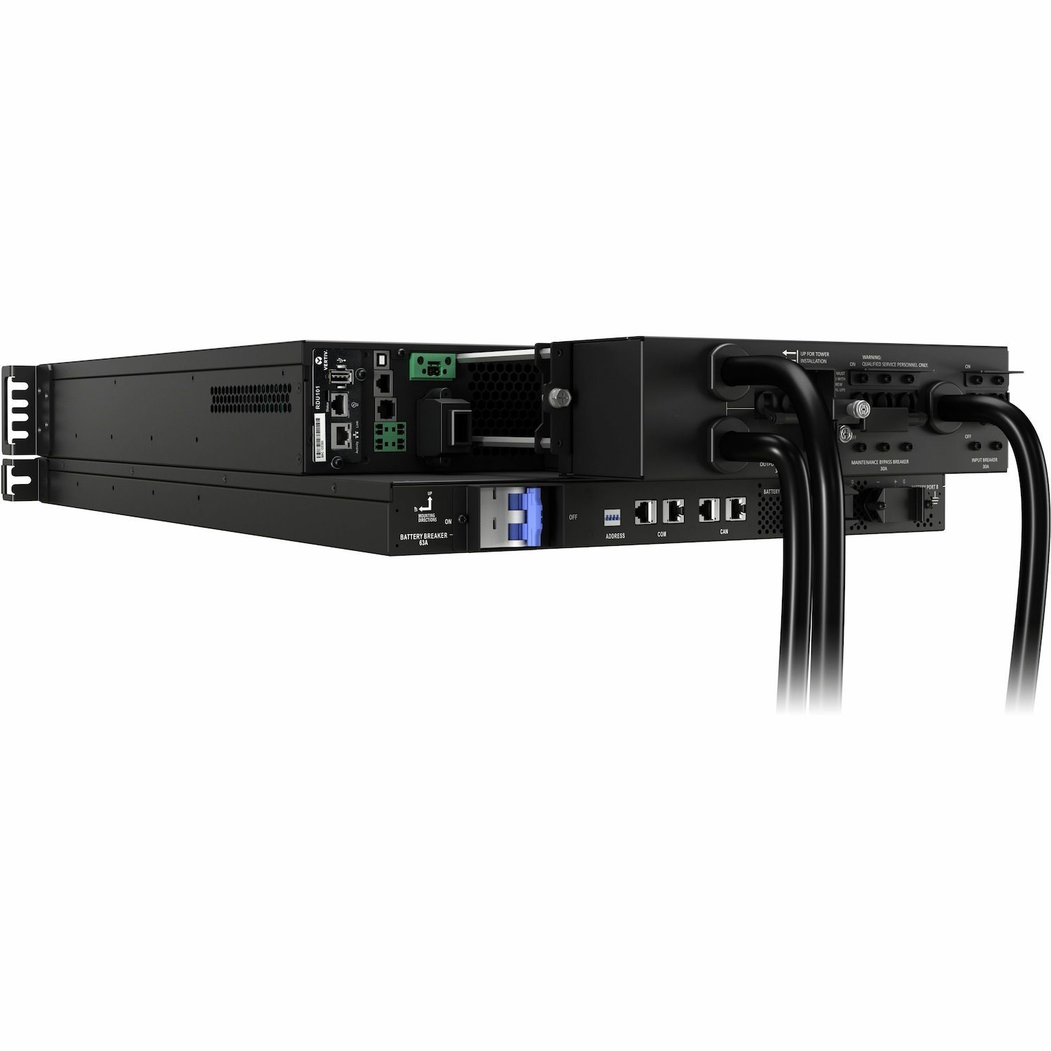 Vertiv Liebert GXT5 Lithium-Ion Online UPS 5000VA/4900W 208V 240V 3U Rack/Tower (GXT5LI-5KL630RT3UXLN)