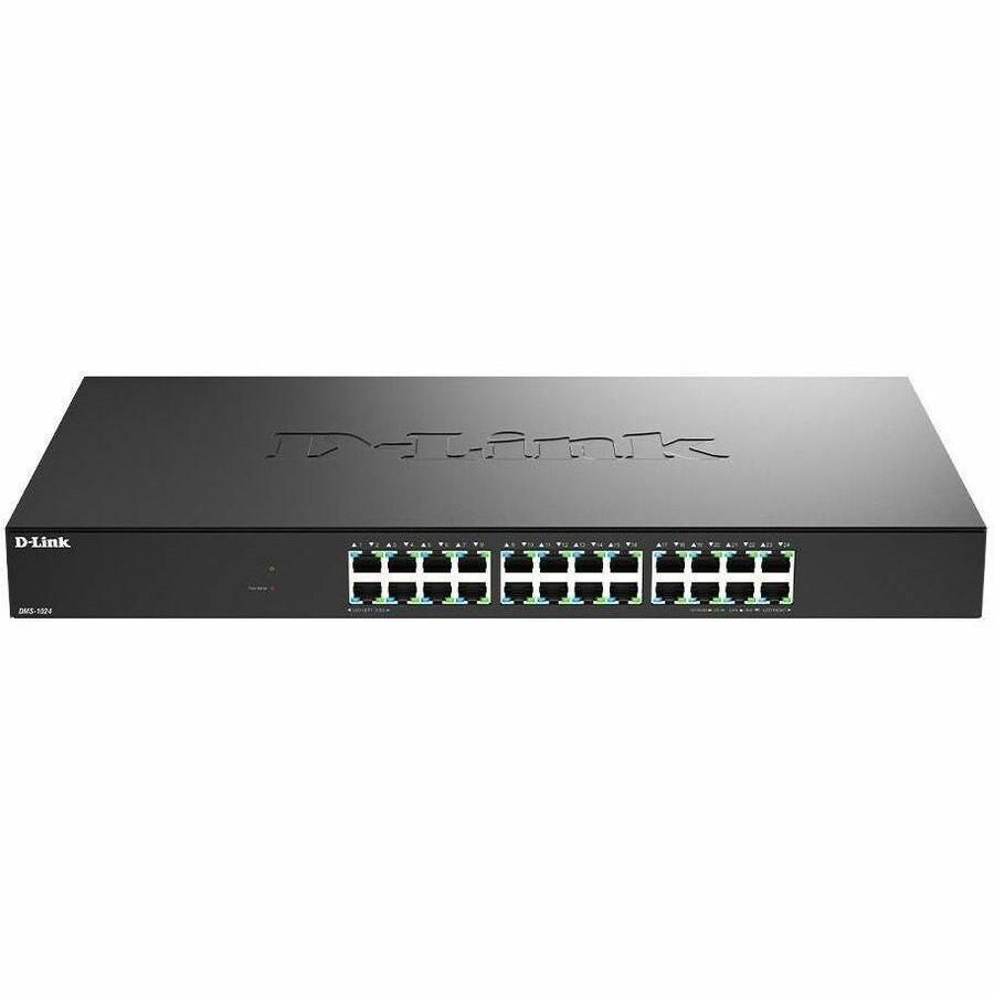 D-Link DMS-1024 24 Ports Ethernet Switch - Gigabit Ethernet, 2.5 Gigabit Ethernet - 10/100/1000Base-T, 2.5GBase-T