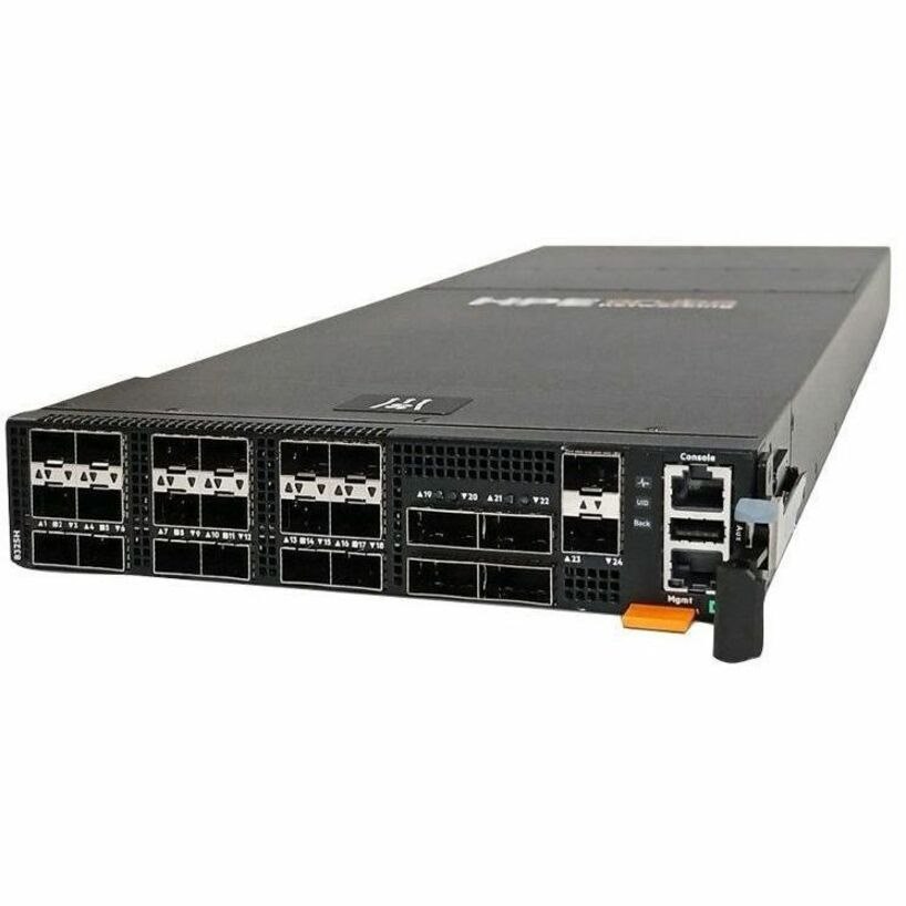 HPE H-Series SN8325H Manageable Ethernet Switch - Gigabit Ethernet, 10 Gigabit Ethernet, 25 Gigabit Ethernet, 40 Gigabit Ethernet, 100 Gigabit Ethernet - 1000Base-X, 10GBase-X, 25GBase-X, 40GBase-X, 100GBase-X - TAA Compliant
