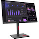 Lenovo ThinkVision T24i-30 24" Class Full HD LED Monitor - 16:9 - Raven Black