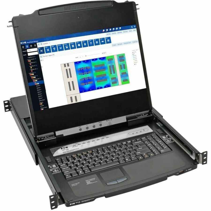 Eaton NetDirector 8-Port 1U Rack-Mount Console
