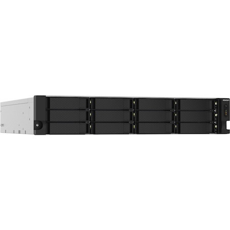 QNAP TS-1232PXU-RP-4G 12 x Total Bays SAN/NAS Storage System - 512 MB Flash Memory Capacity - Annapurna Labs Alpine AL-324 Quad-core (4 Core) 1.70 GHz - 2 GB RAM - DDR4 SDRAM - 2U Rack-mountable
