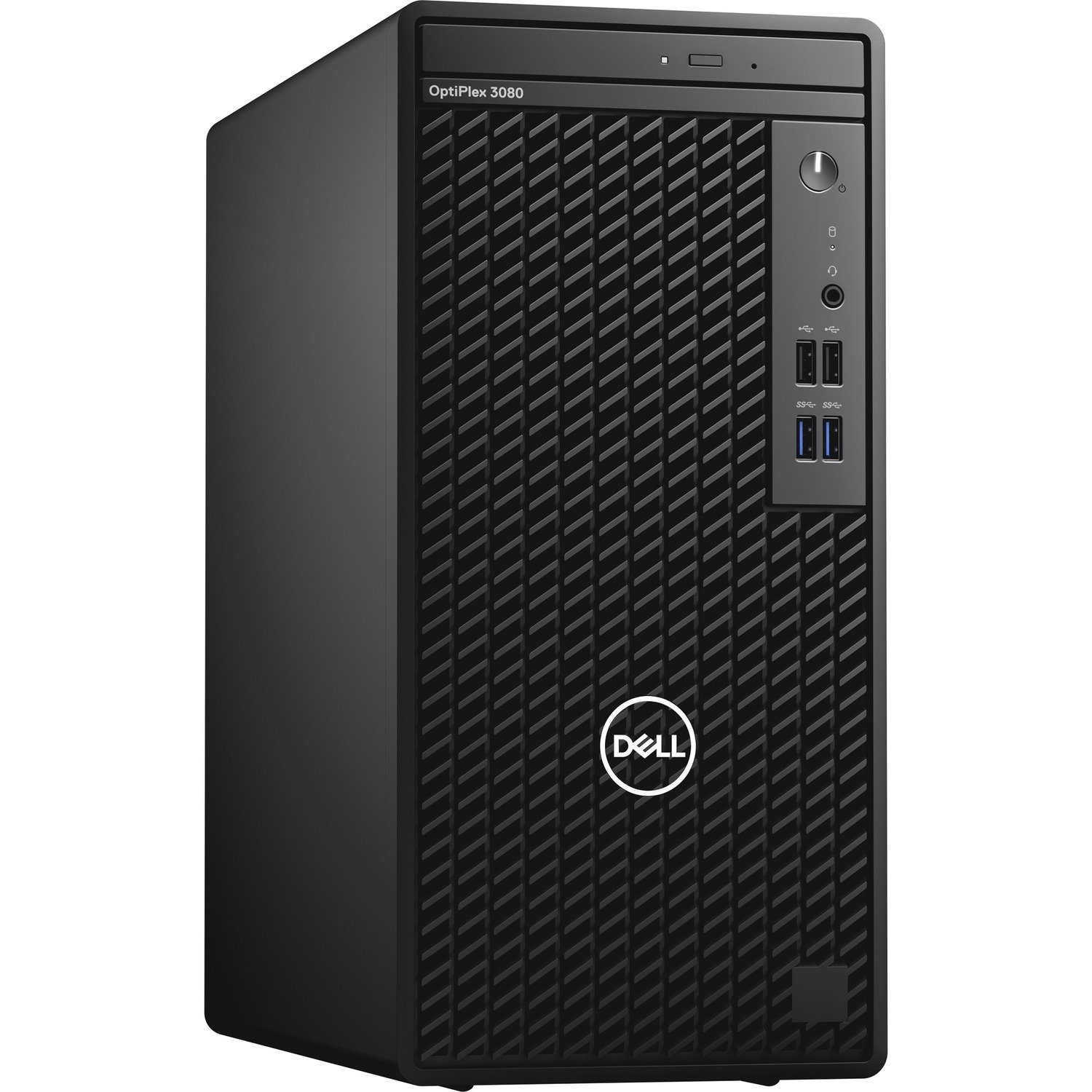 Dell OptiPlex 3000 3080 Desktop Computer - Intel Core i5 10th Gen i5-10505 - 8 GB - 256 GB SSD - Mini-tower - Black