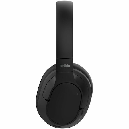 Belkin SoundForm Isolate Wired/Wireless Over-the-ear, Over-the-head Stereo Headset - Black