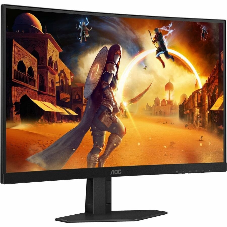 AOC C27G4ZXE 27" Class Full HD Curved Screen Gaming LED Monitor - 16:9 - Matte Black