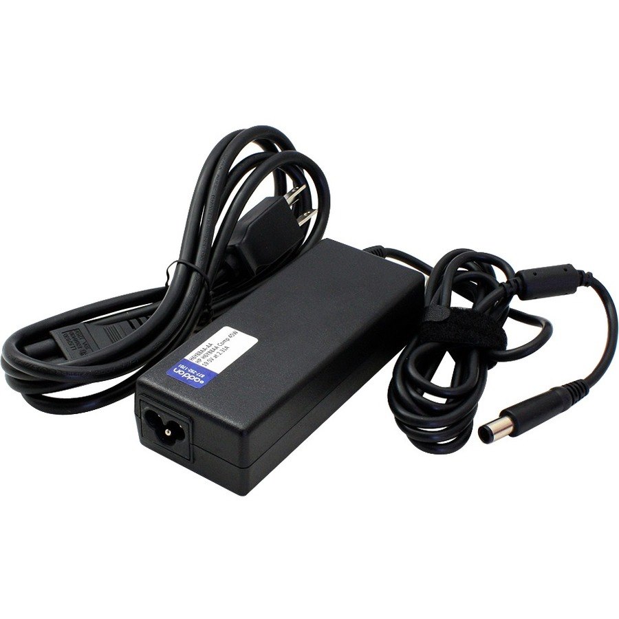 AddOn HP H6Y88AA Compatible 45W 19.5V at 2.31A Black 4.5 mm x 3.0 mm Laptop Power Adapter and Cable
