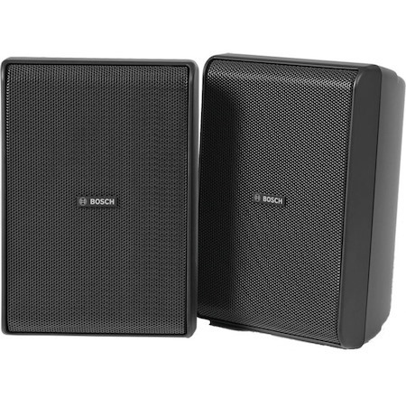 Bosch 2-way Indoor/Outdoor Wall Mountable Speaker - 75 W RMS - Black
