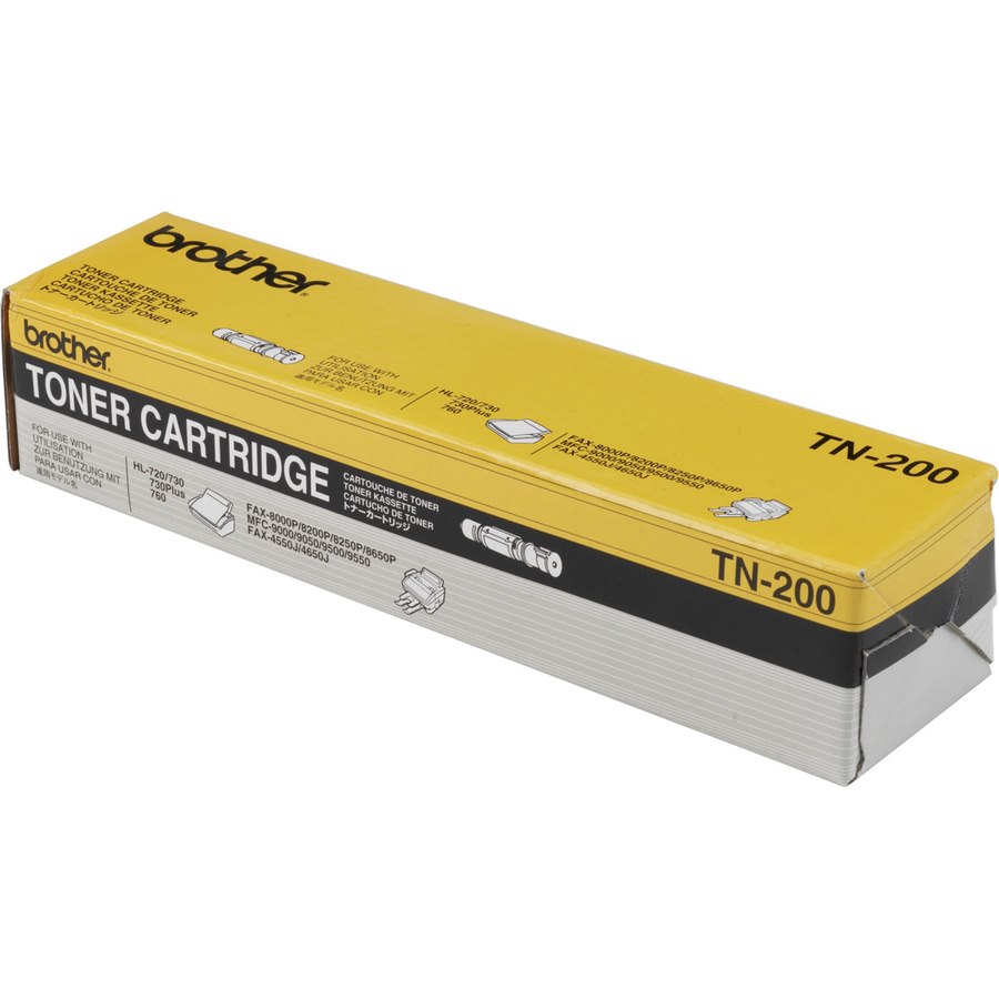 Brother TN200 Original Laser Toner Cartridge - Black - 1 Pack