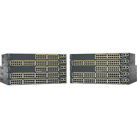 Cisco Catalyst 2960 WS-C2960S-24PS-L 24 Ports Manageable Ethernet Switch - Gigabit Ethernet - 10/100/1000Base-T
