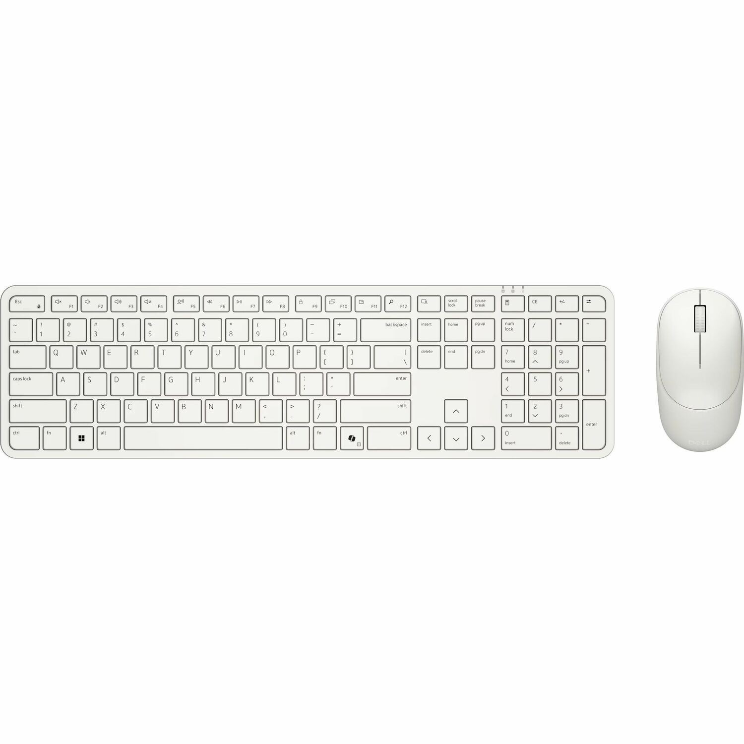 Dell Pro 5 KYBRD Mouse Off WHT