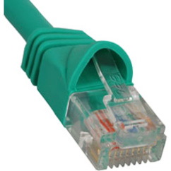 ICC Patch Cord, Cat 6 Molded Boot, Green