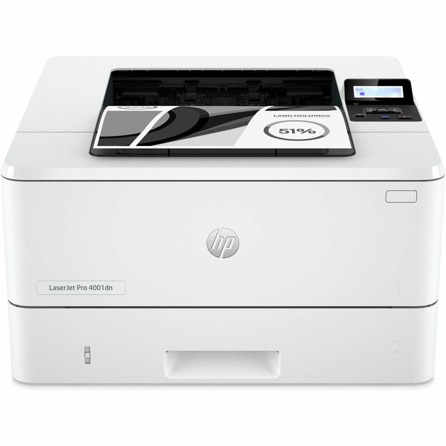 HP LaserJet Pro 4001 4001dn Desktop Wired Laser Printer - Monochrome