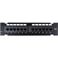 4XEM 12 Port CAT6 Wall Mount Patch Panel