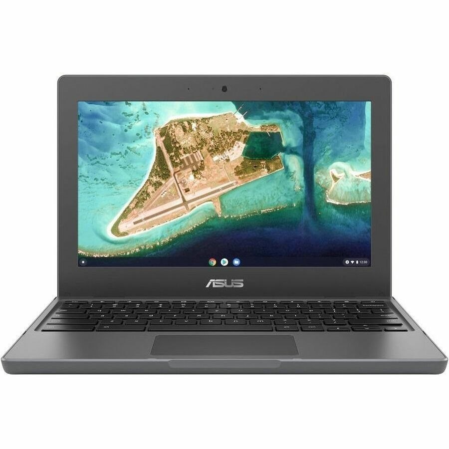Asus Chromebook Flip CR1 CR1100FKA-YZ142T-S-L 11.6" Touchscreen Rugged Convertible 2 in 1 Chromebook - HD - Intel Celeron N5100 - 4 GB - 32 GB Flash Memory - Dark Gray
