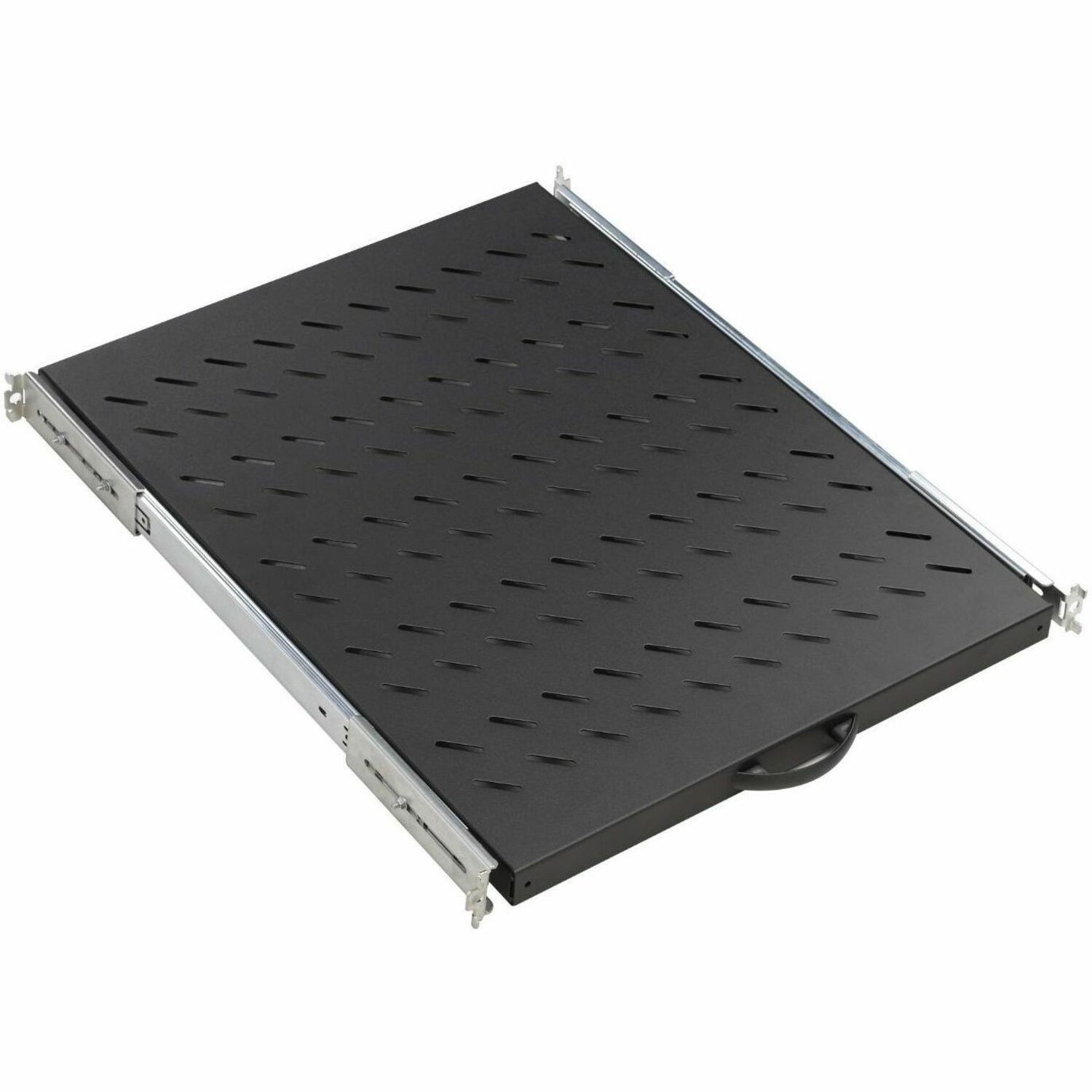 Schneider Electric 1U Rack-mountable Rack Shelf for IT Equipment800 mm Rack Depth - Black