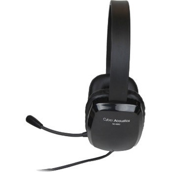 Cyber Acoustics Stereo Headset w/ Single Plug