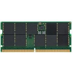 Kingston RAM Module for Notebook - 16 GB DDR5 SDRAM Single-rank Memory - CL46 - 1.10 V