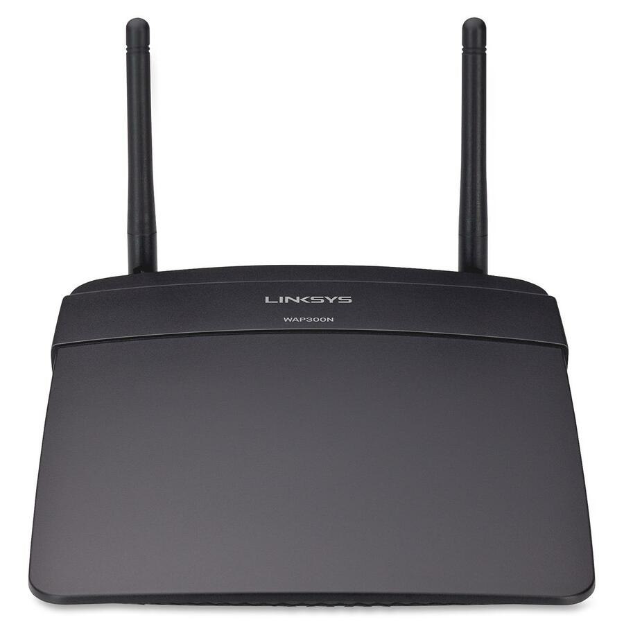 Linksys WAP300N IEEE 802.11n 300 Mbit/s Wireless Access Point - Black