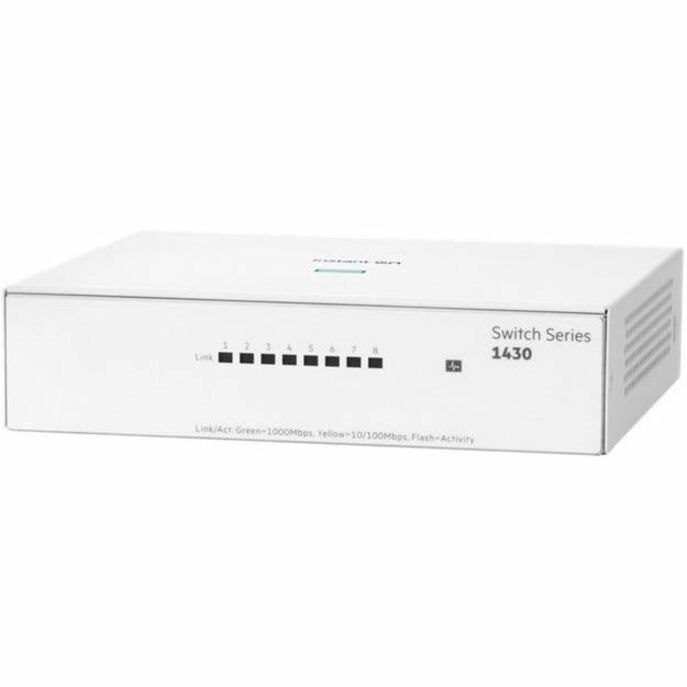 HPE Instant On 1430 8 Ports Ethernet Switch - Gigabit Ethernet - 10/100/1000Base-T