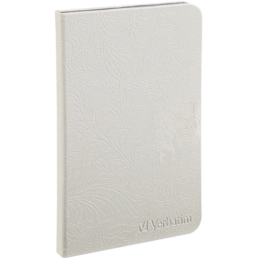 Verbatim Carrying Case (Folio) Digital Text Reader - Pearl White